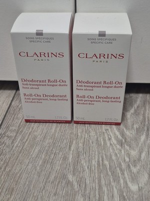 2 Clarins - Gentle Care Roll On Deodorant 50ml/1.7oz Antiperspirant Long Lasting