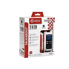 Motorola Solutions Talkabout Model T478 Red Cross 2 Way Radio