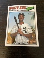 Michael A. Taylor 2026 Topps Heritage Chrome Base #45 - Chicago White Sox
