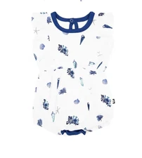NWT 2T KYTE BABY Bamboo ROYAL SHELLS Bubble Romper