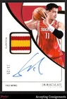 2023-24 Immaculate Collection Yao Ming GAME-USED PATCH AUTO 13/25 ROCKETS