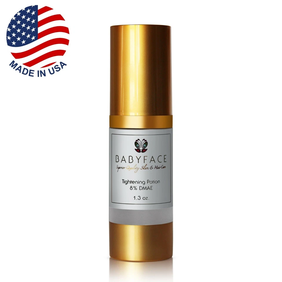Babyface Tightening Serum STRONG 8% DMAE Matrixyl 3000 Shrinks Pores, Tightens - Image 2 of 4