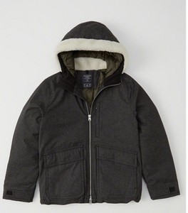 abercrombie down filled parka