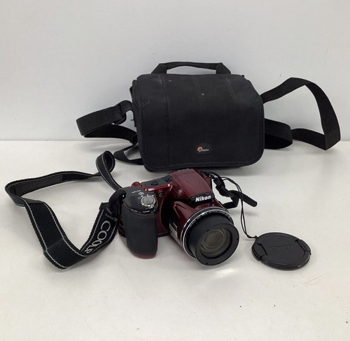 Nikon Coolpix L830 16.0 MP 34x Wide Optical Zoom Lens RED Guarantee Bundle