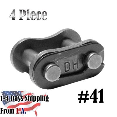 Stainless Steel Roller Chain Link (4 Pack) 41 SS Connecting