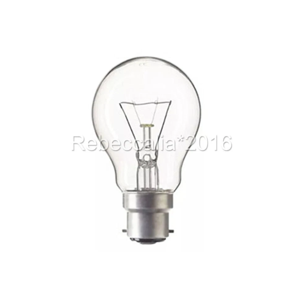 40pcs 60W Incandescent Light Globes Bulbs B22 Bayonet Warm White Dimmable NEW - image 4 of 4