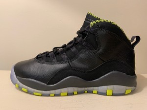 black and green jordan 10