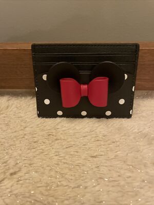 kate spade New York Disney Minnie Mouse Polka Dot Slim Card