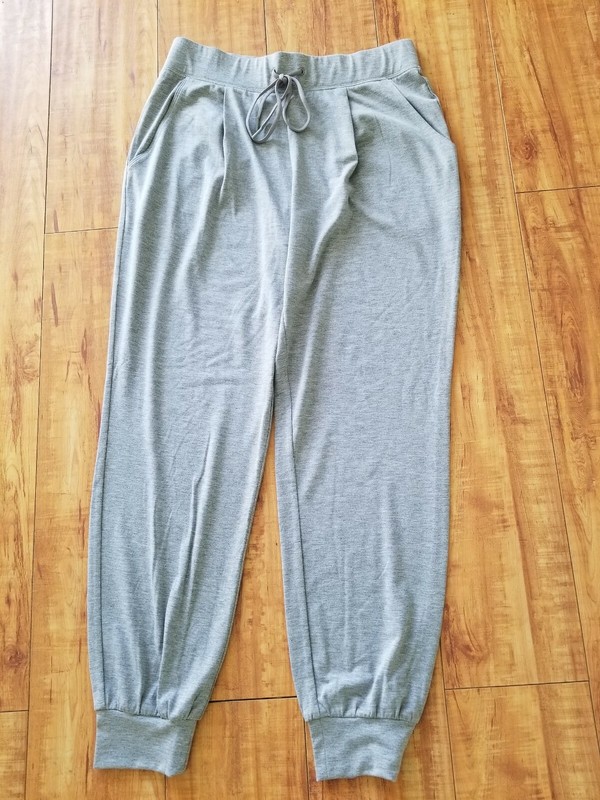 Juicy Couture Heather Gray Jogger Pant Sz S