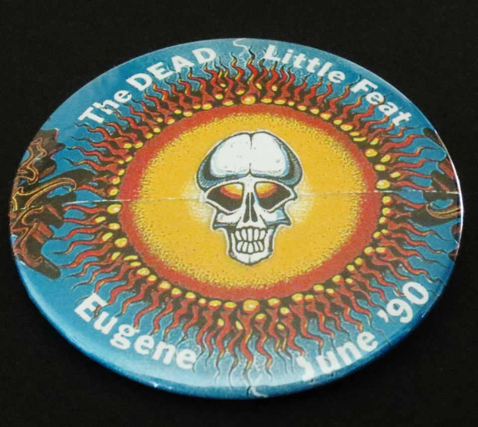 Grateful Dead Pin Oregon Ducks Autzen Eugene OR 1990 6/23,24/90 Dave's Picks 44 - Image 3 of 4