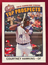 JOHN'S DEALS - US - 2013 COURTNEY HAWKINS - WINSTON-SALEM DASH - CAROLINA LEAGUE