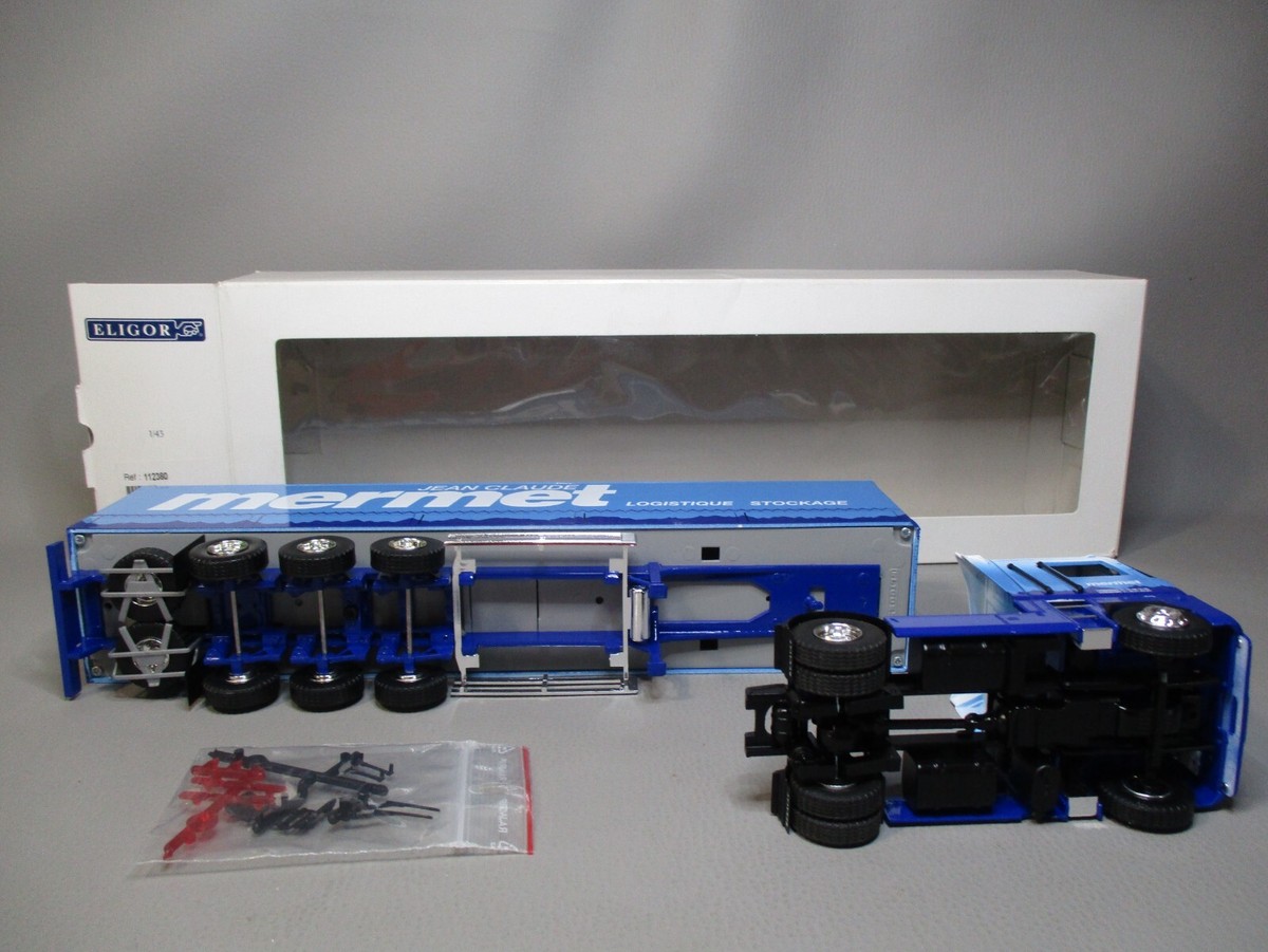 CAMION REMORQUE RENAULT Magnum Dhollandia De Marque Eligor À L Échelle 1/43 EUR 150,00 - FR