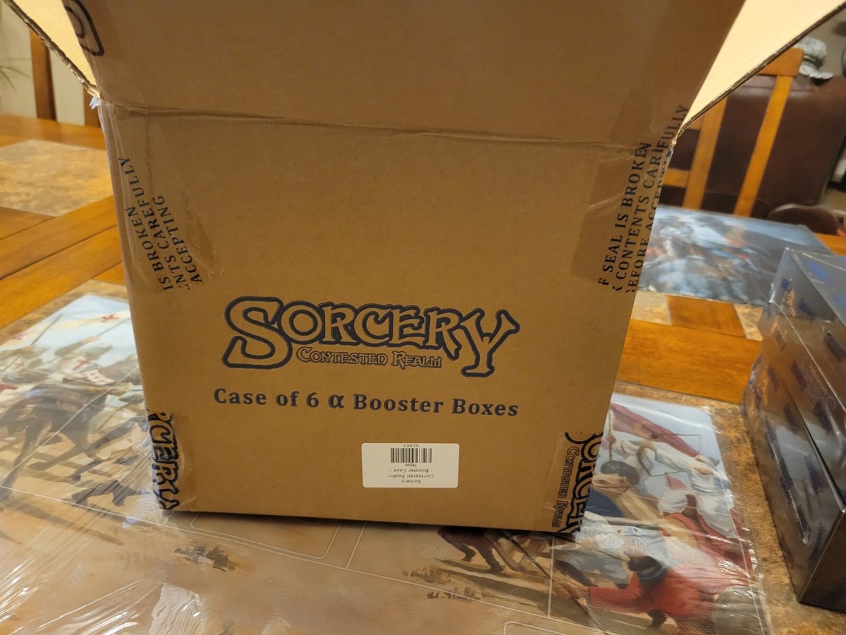 Sorcery Contested Realm TCG Alpha Booster Box sealed new