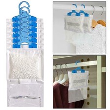6 - 30 x Scented Hanging Wardrobe Dehumidifier Damp Mould Mildew Moisture