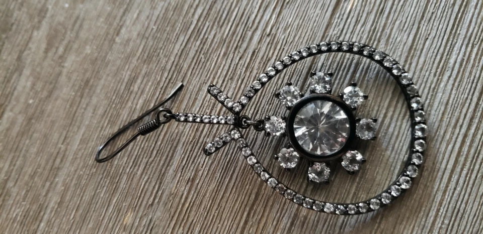 Rarities Carol Brodie  "Dancing Star" Earrings - Image 3 of 4