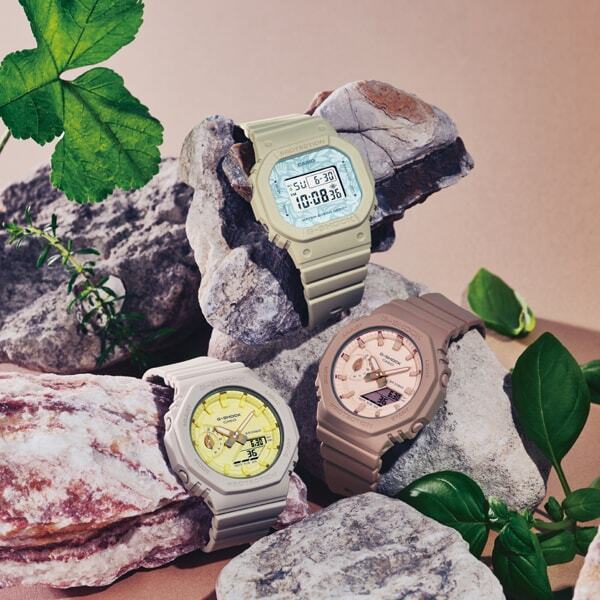 GMA-S2100NC-4AJF G-SHOCK natural color x botanical design GMA-S2100NC-4AJF G-SHOCK natural color x botanical design