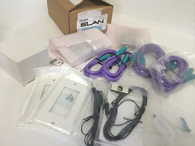 Elan Home System IR/Audio/Video Wall Plate Kit - IRAWP/IRAVWP White