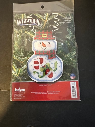 Janlynn Stickpackung Weihnachten Teekanne – Kreuzstich-Set Mit Allem Zubehör