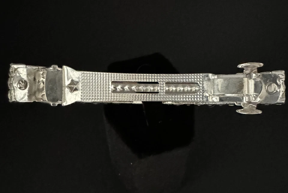 Crystal Rhinestone Sparkly Bling Party Princess Queen Bride Bar Hair Barrette - Image 2 of 3