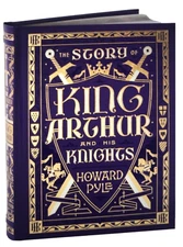 ❤️THE STORY OF KING ARTHUR and  HIS KNIGHTS  Leatherbound Book NEW