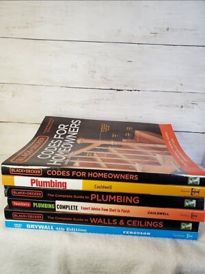 Lot of 6 Very Nice Home Improvement Reference Books