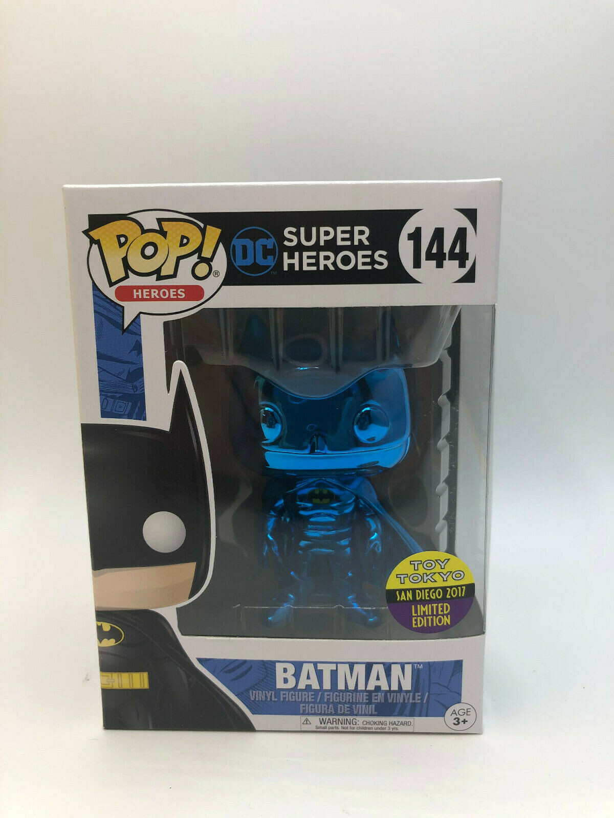 blue chrome batman pop 2019