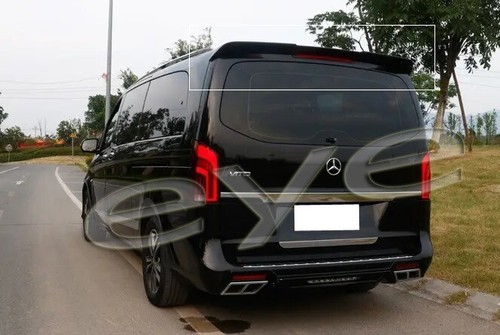 Mercedes Vito Viano mk3 W447 W448 POSTERIORE SPOILER TETTO SPOILER ALETTONE RS - Foto 3 di 5