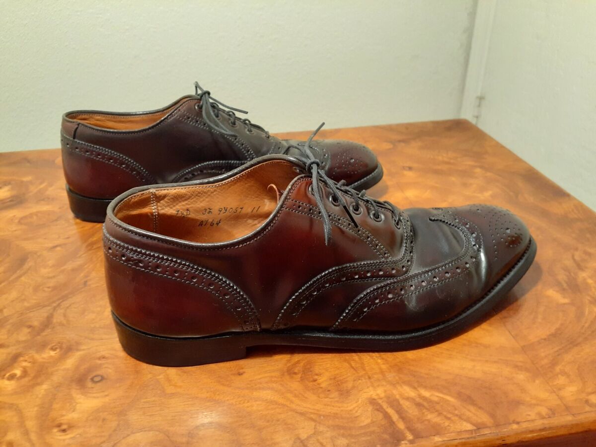 Vintage Alden Brooks Brothers Shoe Shell Cordovan A764. Size Vintage Alden Brooks Brothers Shoe Shell Cordovan A764. Size