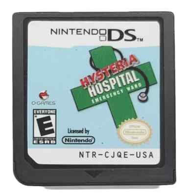 Nintendo DS 2009 Hysteria Hospital: Emergency Ward Cartridge Only Tested Works
