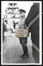 Foto Ferdinand Graf Zeppelin auf S.M.S. SMS K&ouml;nig 1913 Linienschiff 1. WK Scap