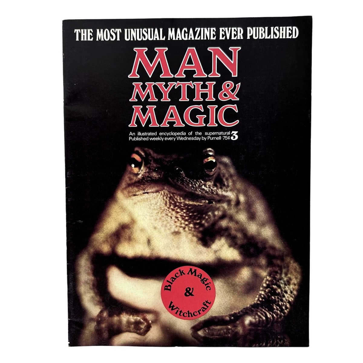 MAN MYTH and MAGIC Magazine Volume 1 2 3 Encyclopedia Of the
