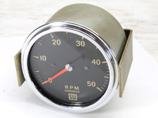 Vintage Nos Stewart Warner 5000 Rpm Tachometer Sw Big Block Logo 551sh Awesome