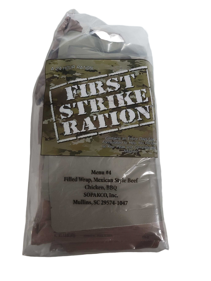 2025 First Strike Rations [FSR] - YOU CHOOSE MENU! - 24-hr Ration ...