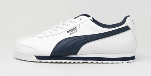 navy blue puma roma