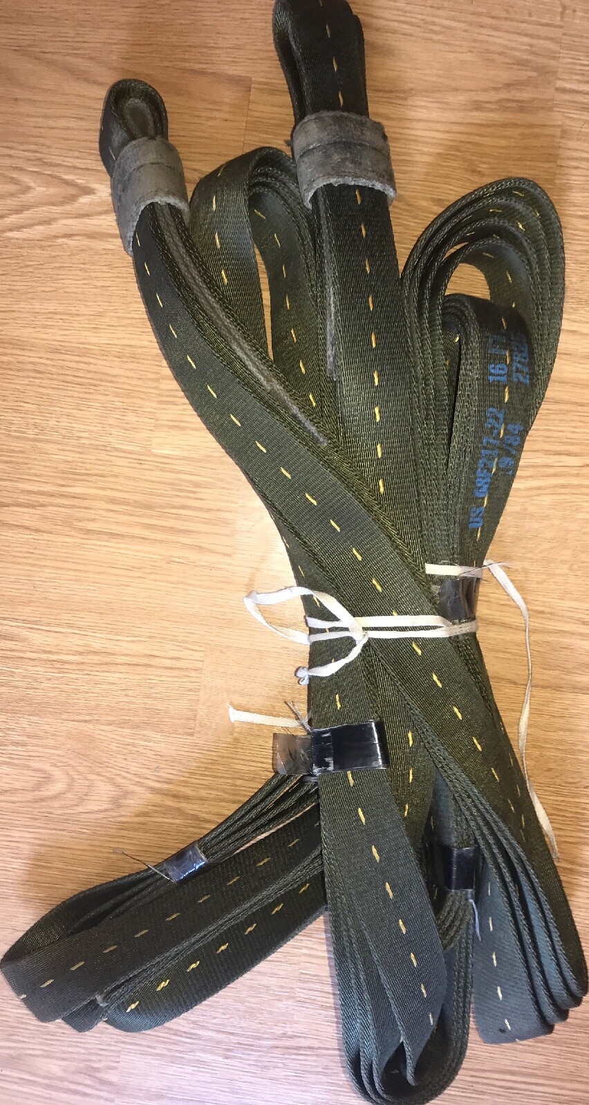 MILITARY TOW STRAP MULTI LOOP 44500 LBS PULL 4X4 OFF ROAD 11 12 16 FT