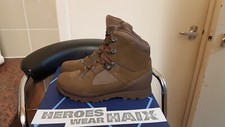 Men's Haix  Boots Combat In Brown Size UK 9 M