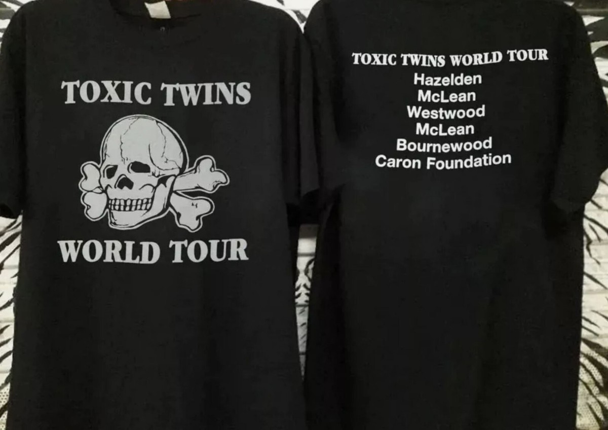 Vintage 80s Aerosmith Toxic Twins Tour T-Shirt, Toxic Twins T