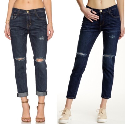 NWT Current/Elliott The Fling in Gibson Destroy Women s Sz24 USA Boyfriends Fits