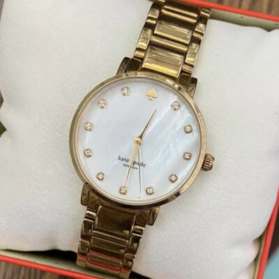 Gold Kate Spade Gramercy Grand Watch s-l400.jpg main image 2
