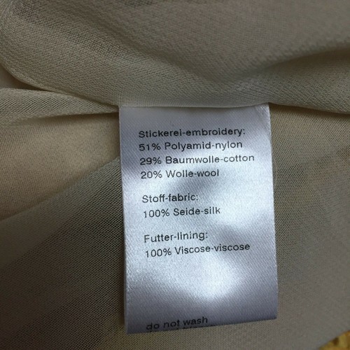 AKRIS Runway Seide bestickt Etuikleid US8 - Bild 8 von 12