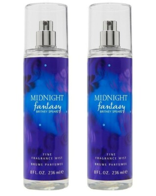 MIDNIGHT FANTASY by Britney Spears for Women Fine Fragrance Mist 8 oz *PACK OF 2