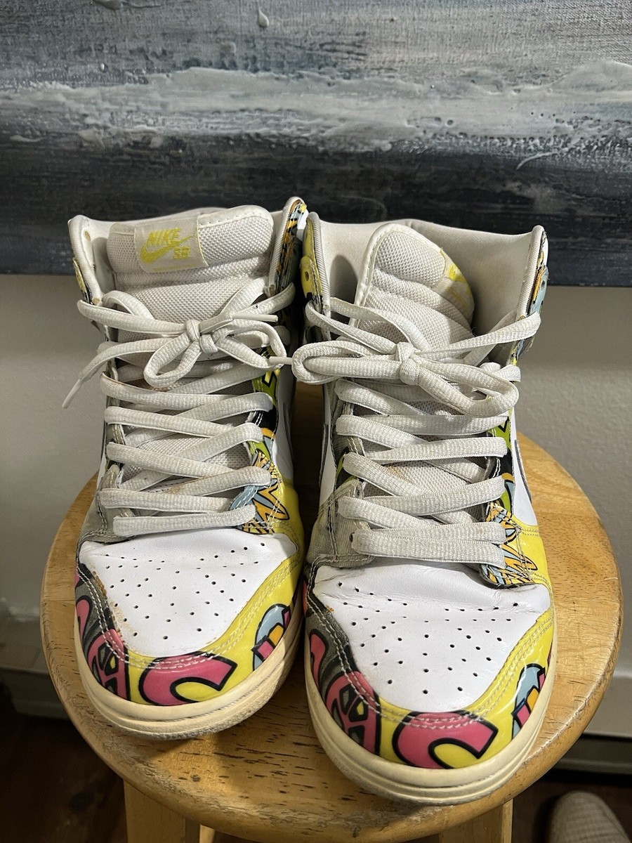 Size 10 - Nike Dunk PRM SB QS High De La Soul W/ BOX 3 Feet High