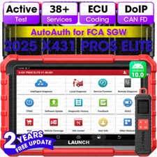 2025 Newest LAUNCH X431 Pro Elite V+ Bidirectional Car Diagnostic Scanner Coding