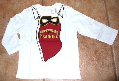 NEW The Children's Place 18-24 months 2T Super Hero In Training Shirt 