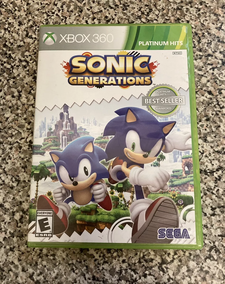  Sonic Generations (Platinum Hits) - Xbox 360 : Sega of