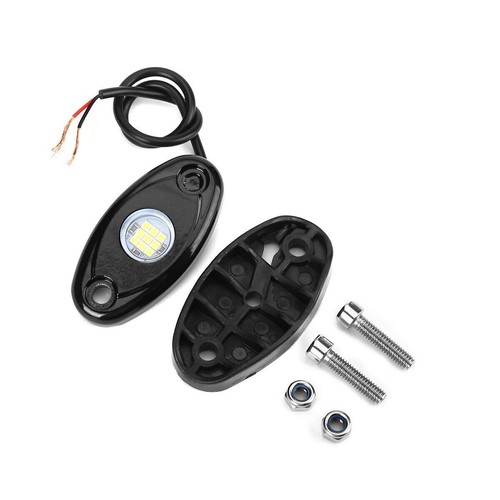 20X LED Rock Lights Underbody Trail Rig Glow Lamp Offroad SUV Pickup Truck White - Picture 14 of 15