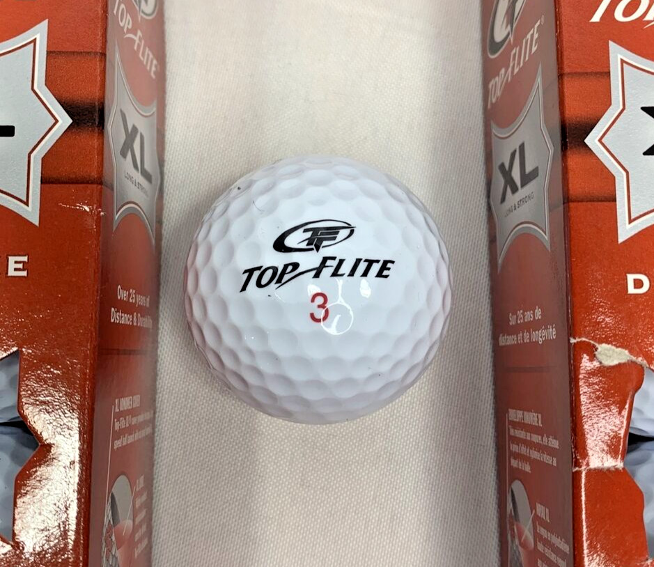 Top Flite XL Long & Strong Distance Golf Balls Built to Blast & Last
