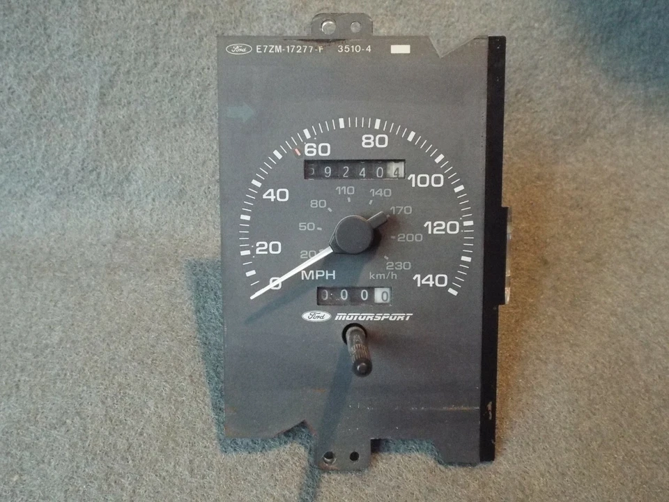 Motorsport 140 MPH Speedometer Gauge 1987 1988 1989 Ford Mustang GT LX 87 88 89 - Image 2 of 4