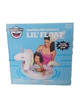 Big Mouth Lil Float SwimChild’s Unicorn Pool Floats,Dual Air Chambers