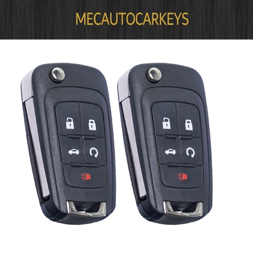 Gmc Terrain Accessories Flip Replacement Remote Fits For Chevy Equinox Camaro 2010-2019 Malibu 2014... Key Fob - Foto 4